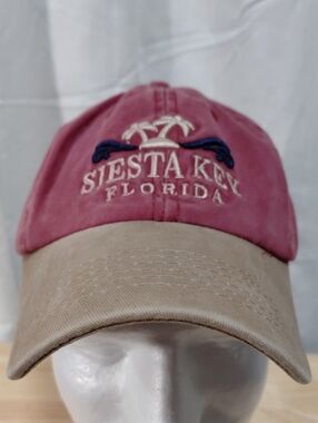 Florida Two-Tone Baseball Cap - Pink and Tan